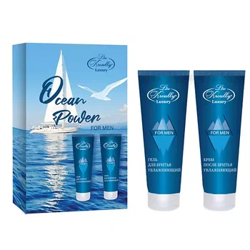 LISS KROULLY набор подарочный MN-2404: гель д/бритья,крем после бритья                             